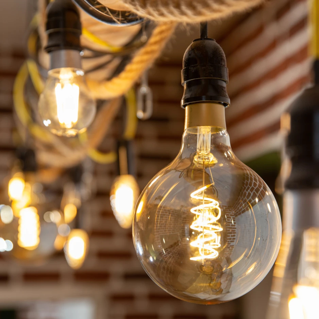 Розумна Wi-Fi лампа Shelly "Vintage G125" димірувана 4 Вт (3800235262108) - зображення 3