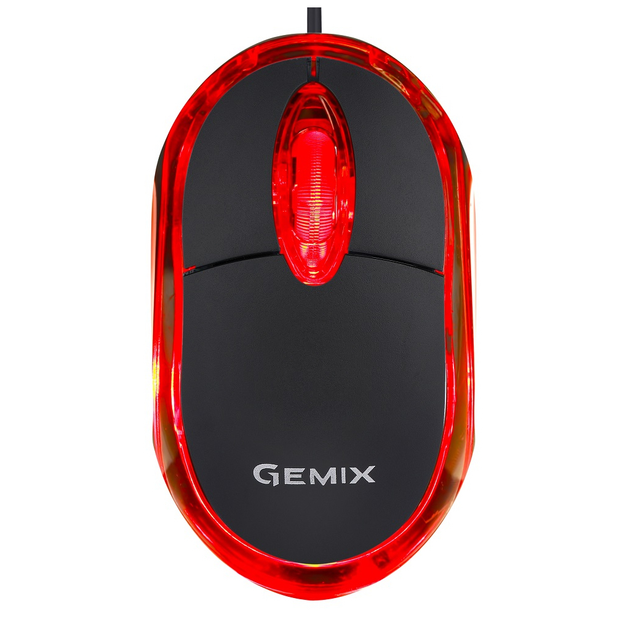 Мышка Gemix GM105 USB black (GM105Bk) - изображение 3