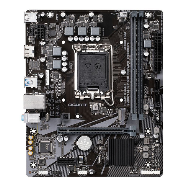Материнская плата GIGABYTE H610M K DDR4 - изображение 2