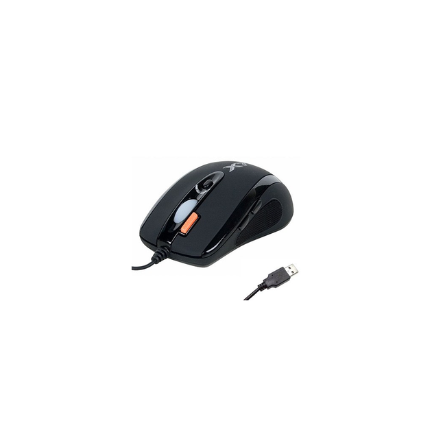 Мышка A4Tech X-718BK black - изображение 1