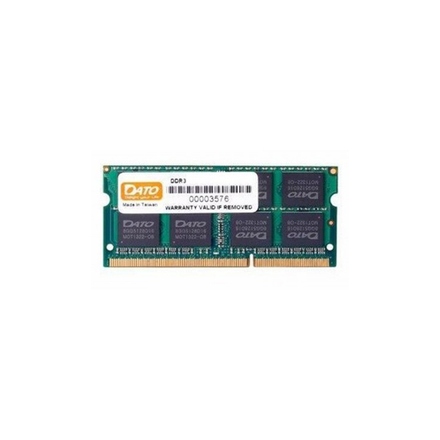 Модуль памяти для ноутбука SoDIMM DDR3L 8GB 1600 Mhz Dato (DT8G3DSDLD16 ...