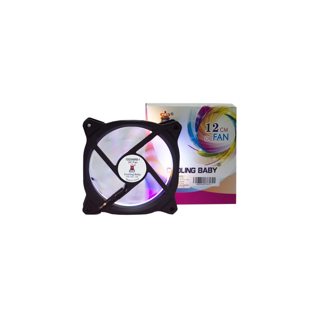 Кулер к корпусу Cooling Baby RAINBOW 1 (12025HBRB-1) - изображение 4
