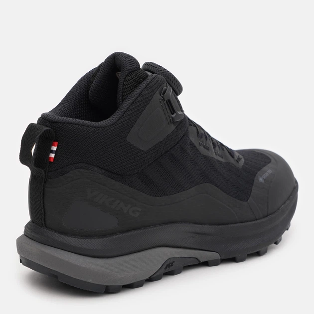 Подростковые демисезонные ботинки Viking Anaconda Trail Mid GTX BOA W 3-53960-2 40 Черные (7054977947762) - изображение 4