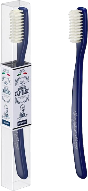 Szczoteczka do zębów Pasta del Capitano Medium Blue (8002140037832) - obraz 1