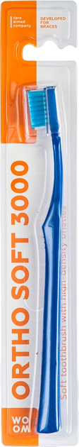 Szczoteczka do zębów Woom Ortho Soft 3000 Toothbrush ortodontyczna (4751033921096) - obraz 1