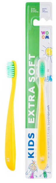 Szczoteczka do zębów Woom Kids Extra Soft Toothbrush bardzo delikatna dla dzieci 2-6 Years (4751033920310) - obraz 1