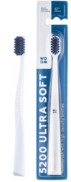 Szczoteczka do zębów Woom 5200 Ultra Soft Toothbrush z miękkim włosiem (4751033920297) - obraz 1