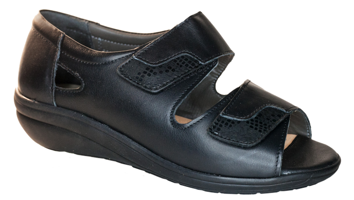 Ортопедические сандалии 4Rest Orto черные 22-003 - размер 40 - изображение 1