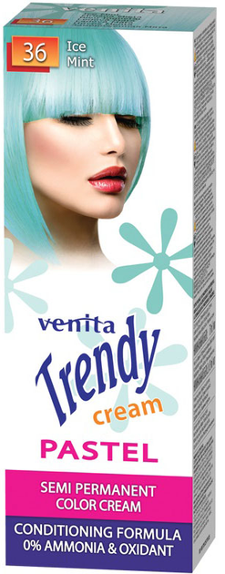 Крем-фарба для волосся Venita Trendy Cream 36 Крижана м'ята 75 мл (5902101518550) - зображення 1