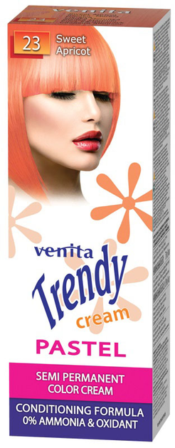 Крем-фарба для волосся Venita Trendy Cream 23 Солодкий абрикос 75 мл (5902101518505) - зображення 1