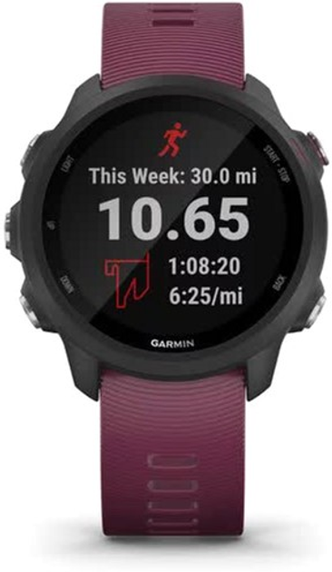 Zegarek sportowy Garmin Forerunner 245 Berry (753759225889) - obraz 6