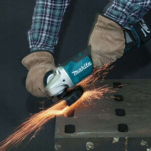 Шліфмашина кутова Makita DGA452Z без акумулятора та зарядного пристрою - зображення 8