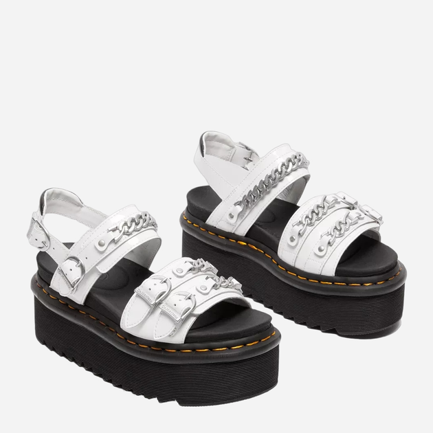 Жіночі сандалі Dr. Martens 27301100 39 (6UK) 24.5 см Білі (190665464481) - зображення 4