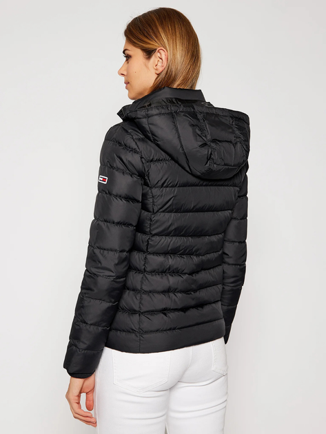 Куртка зимова жіноча Tommy Jeans DW0DW08588-BDS L Чорна (8720111064877) - зображення 3