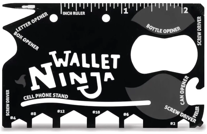 Мультитул Mikamax Ninja Wallet (8718182079159) - изображение 2