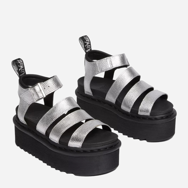 Жіночі сандалі Dr. Martens 30715058 40 (6.5UK) 25 см Сріблясті (190665548303) - зображення 3