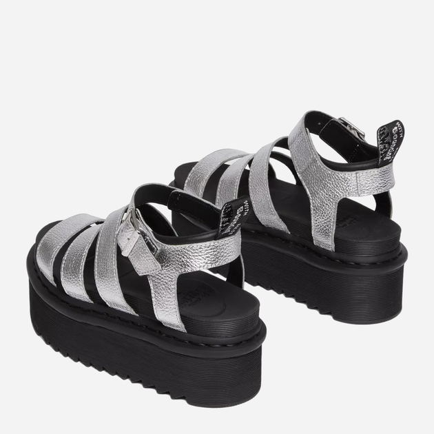 Жіночі сандалі Dr. Martens 30715058 40 (6.5UK) 25 см Сріблясті (190665548303) - зображення 4