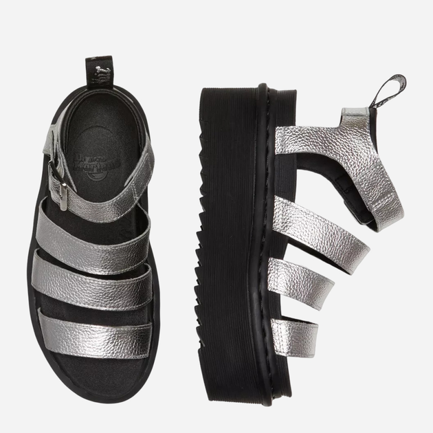 Жіночі сандалі Dr. Martens 30715058 40 (6.5UK) 25 см Сріблясті (190665548303) - зображення 5
