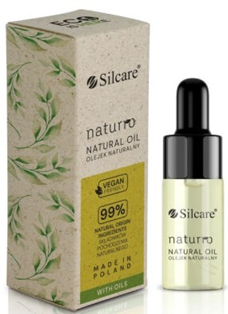 Olejek do twarzy Silcare Naturro Natural Oil wegański naturalny 11 ml (5902560549881) - obraz 1