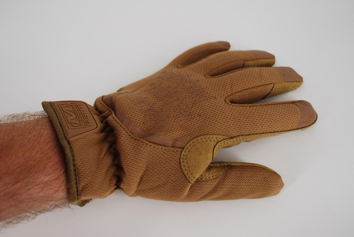 Перчатки тактические с пальцами Mechanix wear 9025_XL_Beige - изображение 2