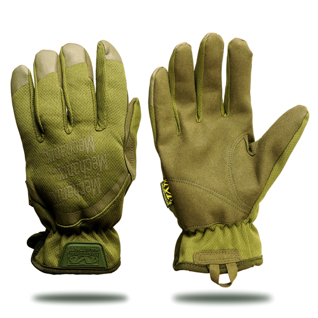 Тактичні рукавички з пальцями Mechanix wear 9025_XL_Olive - зображення 1