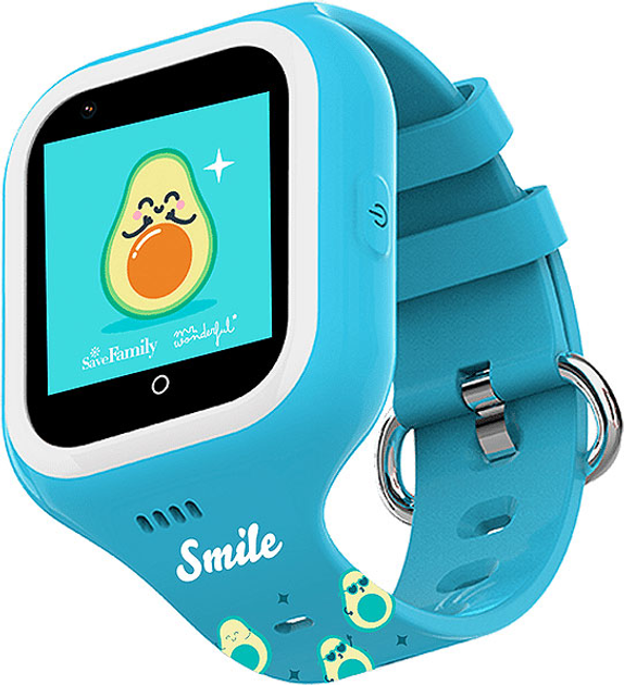 Smartwatch SaveFamily Iconic Plus Mr. Wonderful with GPS and call Niebieski SF-RIAMW4G (8425402547380) - obraz 1