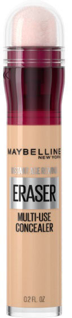 Korektor do twarzy Maybelline New York Instant Anti-Age Eraser Concealer z gąbeczką 01 Light 6.8 ml (3600530733842) - obraz 1