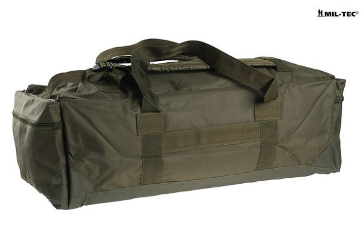 Сумка-рюкзак тактична Mil-Tec водонепроникна дорожня 70 л Оливковий (13845001-70) - зображення 1