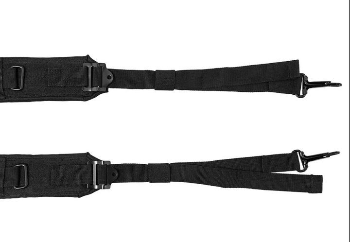 Подтяжки тактические Mil-Tec Крепления для пояса Универсальный Черный (13501002) - изображение 2