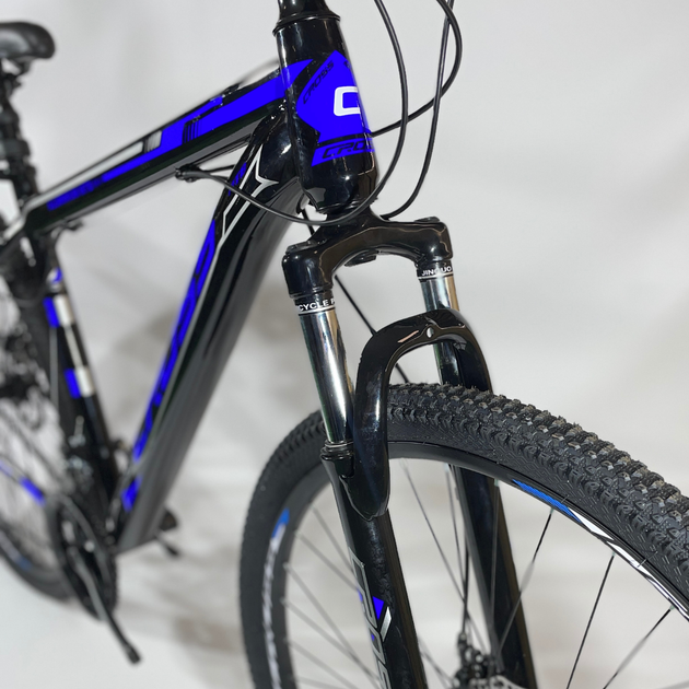 Гірський велосипед Cross Stinger 27.5" Чорно-Синій 18" рама/зріст від 170 - 185 см - зображення 3