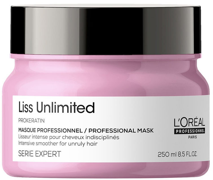 Maska L'Oreal Professionnel Expert Liss Unlimited intensywnie wygładzająca do włosów niezdyscyplinowanych 250 ml (3474636975990) - obraz 1
