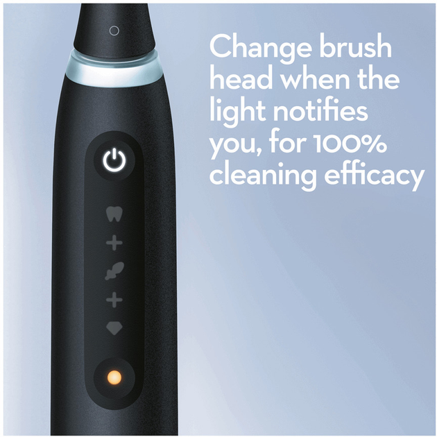 Zestaw szczoteczek elektrycznych Oral-B iO5 Duo Black UCB and White SC (4210201414841) - obraz 5