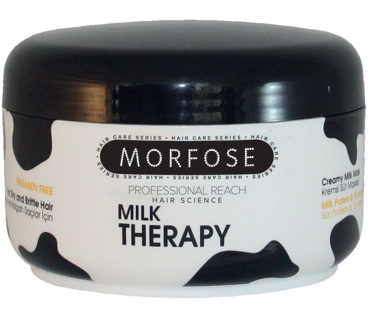 Maska do włosów Morfose Professional Reach Milk Therapy 500 ml (8680678837096) - obraz 1