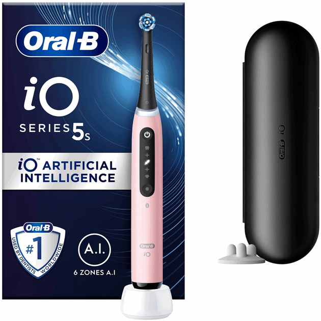 Електрична зубна щітка Oral-B iO5s Blush Pink (4210201414940) - зображення 1