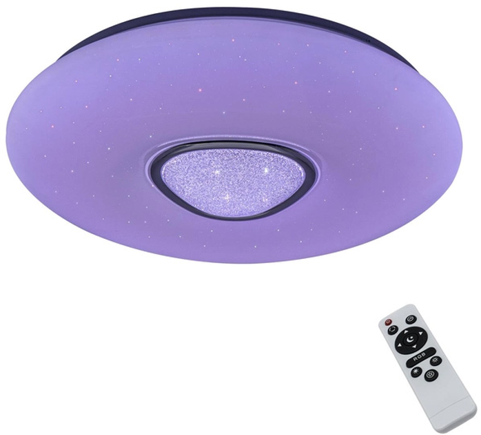 Стельовий світильник Berger 1802-CL-60 White RGB з пультом управління ДУ - зображення 6