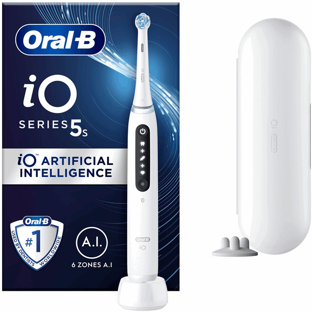 Електрична зубна щітка Oral-B iO5s Quite White (4210201414926) - зображення 1