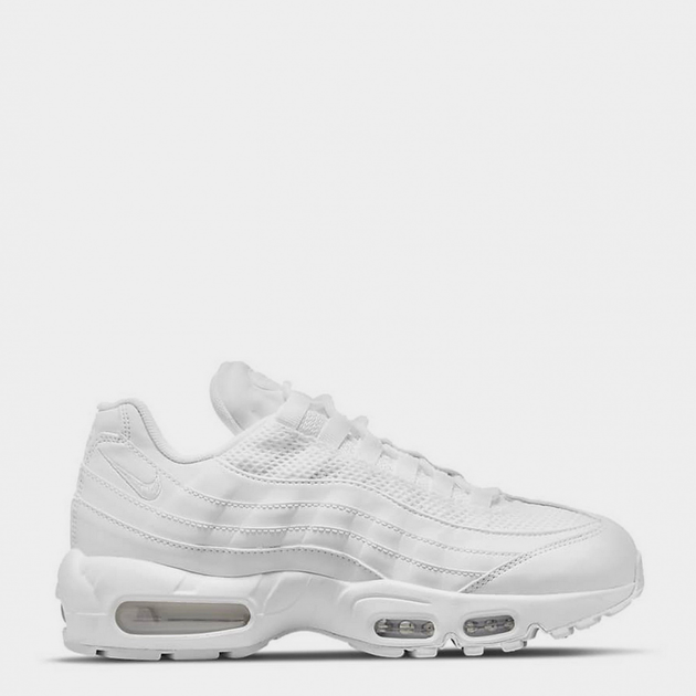 Buty sportowe męskie na platformie do kostki Nike Air Max 95 Essential CT1268-100 46 (12US) 30 cm Białe (193659409611) - obraz 1