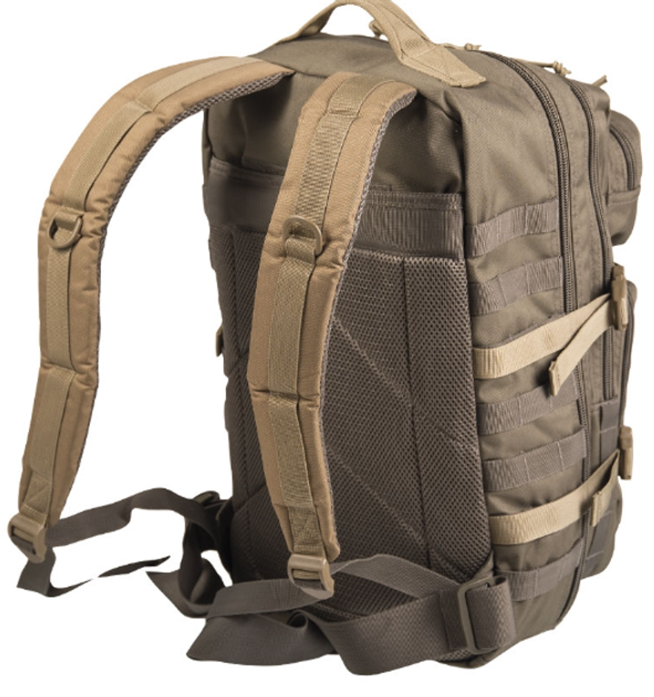 Тактический рюкзак Mil-Tec Assault L Green / Coyote 36л. 14002302 - изображение 2