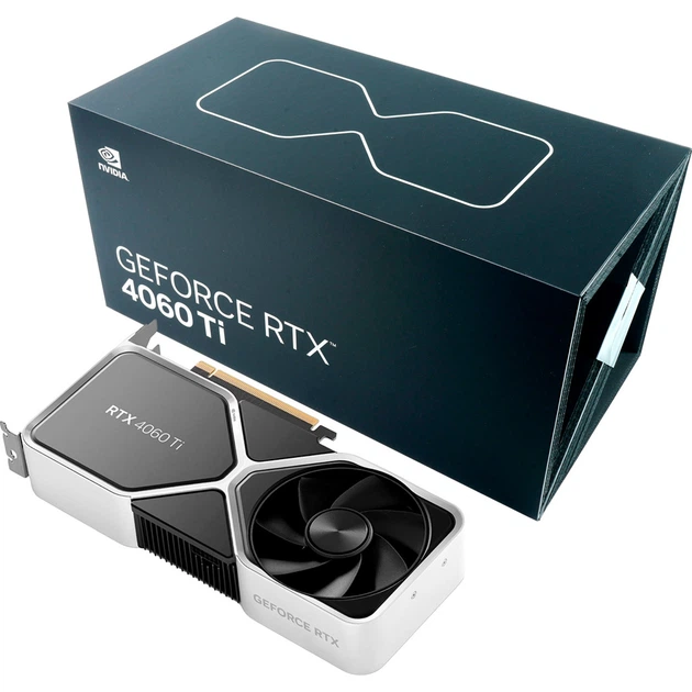 Видеокарта NVIDIA GeForce RTX 4060 Ti 8GB Founders Edition (900
