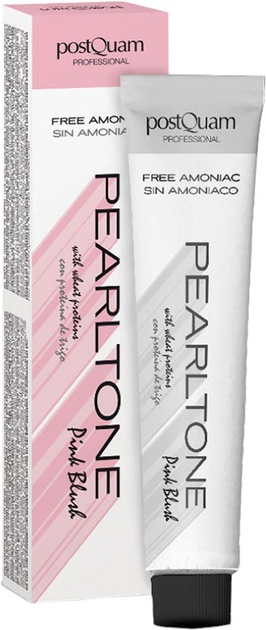 Farba kremowa bez utleniacza do włosów Postquam Pearltone Hair Color Cream Free Amoniac Pink Blush 60 ml (8432729072891) - obraz 1