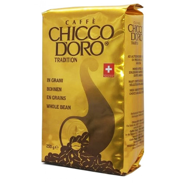 Купити Кофе зерно 100% arabica Chicco D'oro Tradition 250г - ROZETKA ...