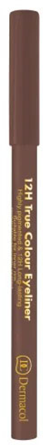 Підводка для очей Dermacol 12H True Colour стійка в олівці 4 Light Brown 2 г (85959125) - зображення 1