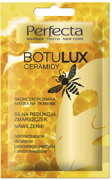 Maska do twarzy Perfecta Botulux Ceramides Face Mask 20 ml (5900525057372) - obraz 1