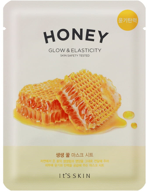 Маска для обличчя It's Skin The Fresh Mask Sheet Honey 20 мл (8809323738155) - зображення 1