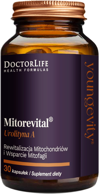 Suplement diety Doctor Life Mitorevital Urolityna A 30 kapsułek (5903317644910) - obraz 1