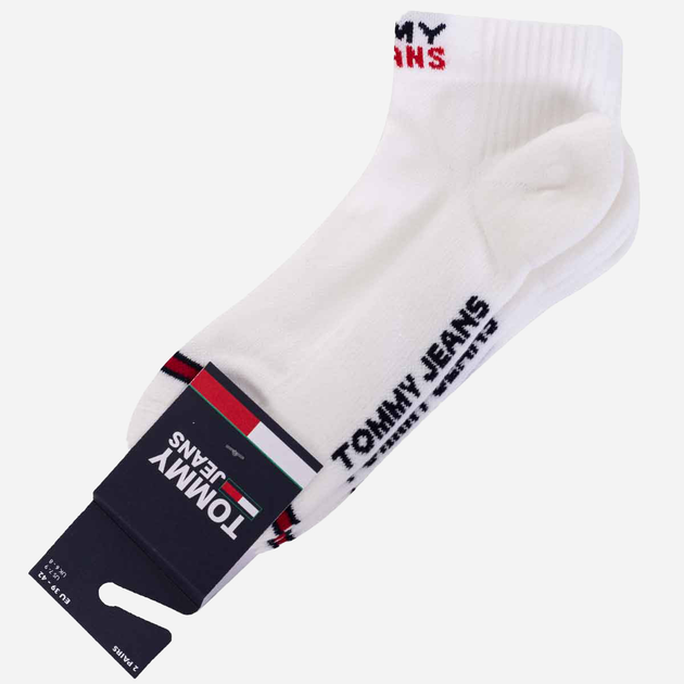 Skarpety męskie bawełniane Tommy Hilfiger 701218956001 43-46 Białe (8720245292764) - obraz 3