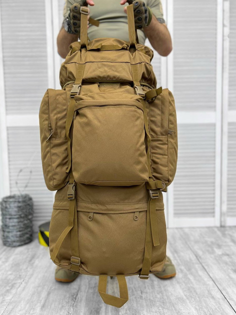 Тактичний великий армійський рюкзак 100л bears - изображение 2
