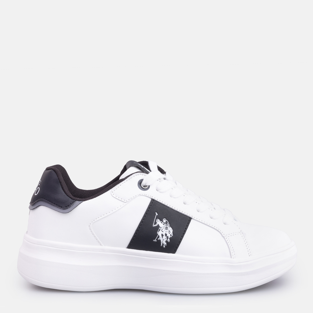 Sneakersy męskie do kostki US Polo Assn JEWEL008MBY2 ​​​​44 Biały/Czarny (8055197302774) - obraz 1