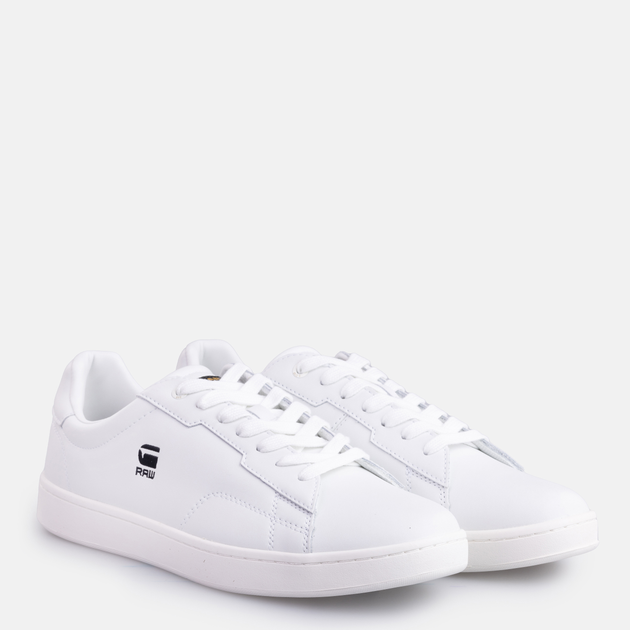 Buty sportowe męskie niskie G-Star Raw Cadet Lea 2142-002509-1000 41 WHT (8717562551964) - obraz 2