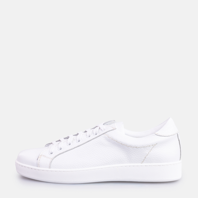Sneakersy męskie skórzane do kostki Cerruti 1881 CSSU01080M 42 Białe (8052579065807) - obraz 3